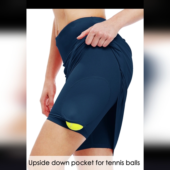 NWT - Willit Sport Women's Knee Length Sports Skort Size XXL Navy - Picture 16 of 16